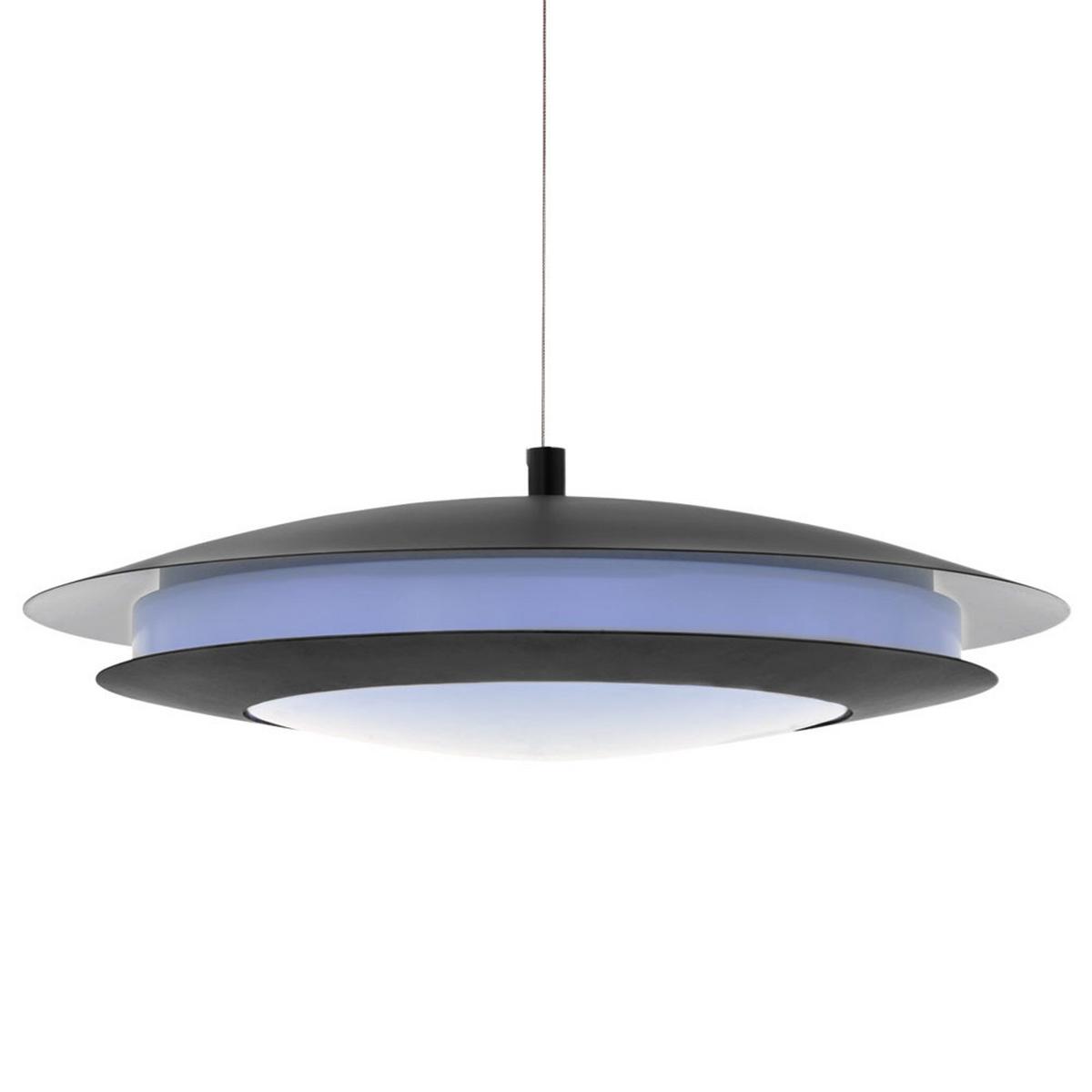LED HÄNGELEUCHTE MONEVA-C Schwarz - Schwarz, Metall (48.5/48.5/150cm)