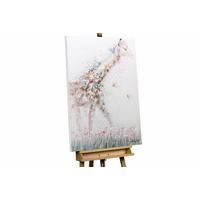 ACRYLBILD HANDGEMALT 75/100 cm - Taupe/Beige, Holz/Textil (75/100cm) - KUNSTLOFT