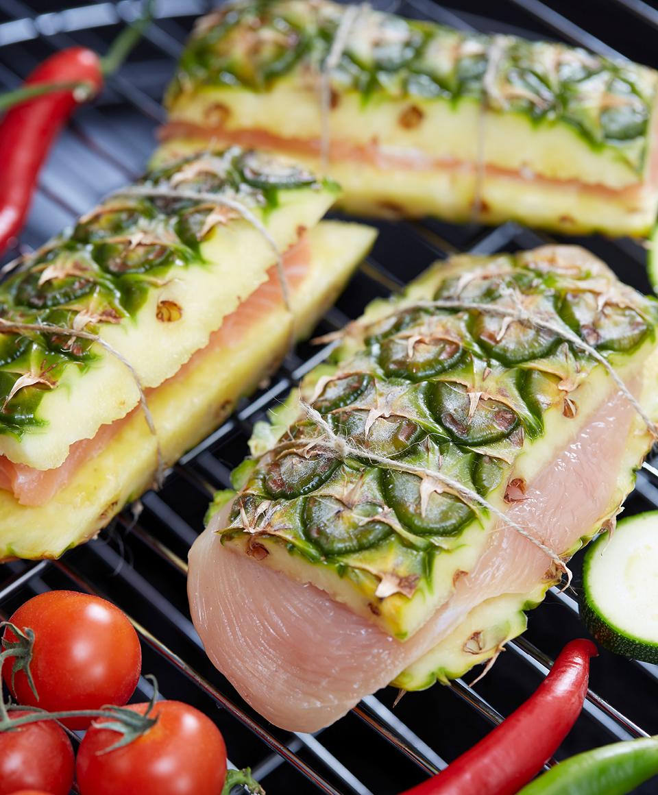 Grillowany łosoś
