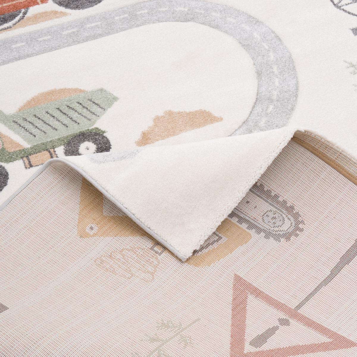 KINDER TEPPICH MAUI KIDS BAUSTELLE - Multicolor, Textil (120/170cm) - Pergamon