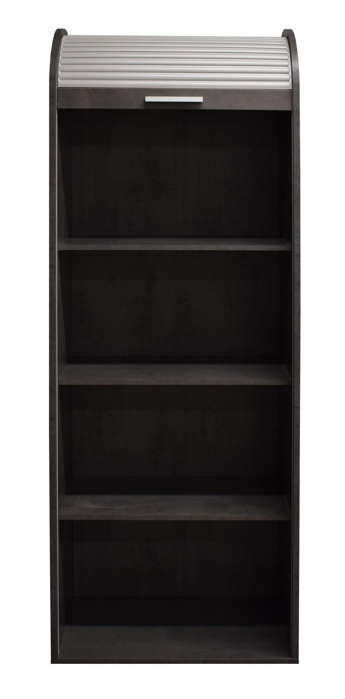 JALOUSIESCHRANK Eadith 69 x 44 x 192 Rollladenschrank Graphit/Weiß - Graphitfarben/Weiß, Holz (69/192/44cm) - 58aufmkessel