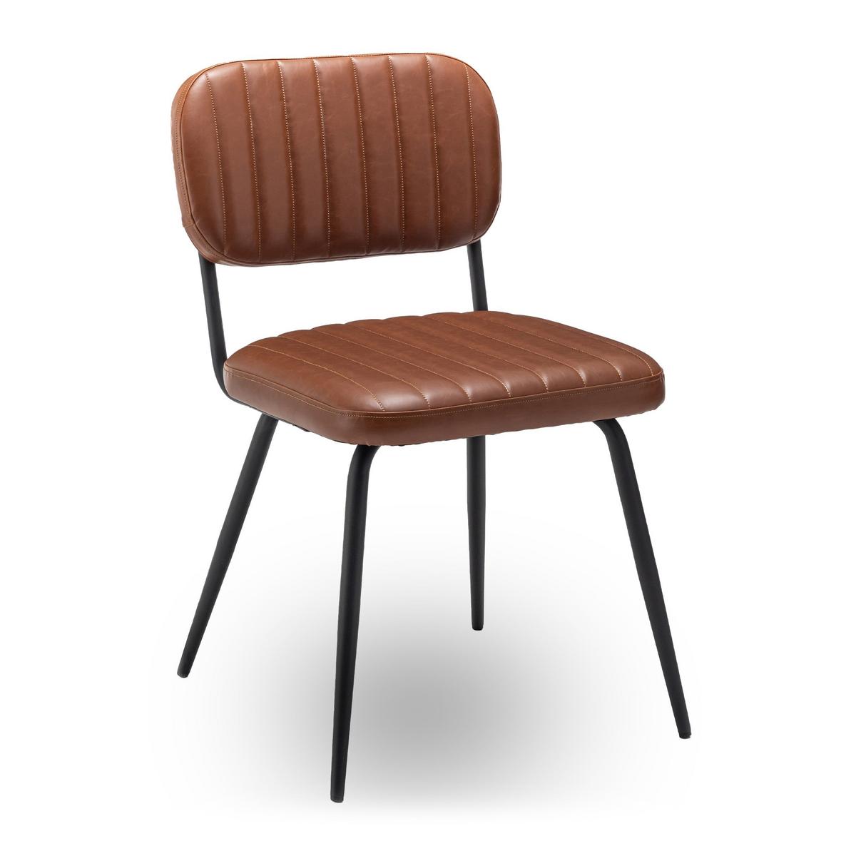 ESSZIMMERSTÜHLE (2er-set) braun sparte 56/45/79 cm - Braun, Textil (45/79/52cm) - Calicosy