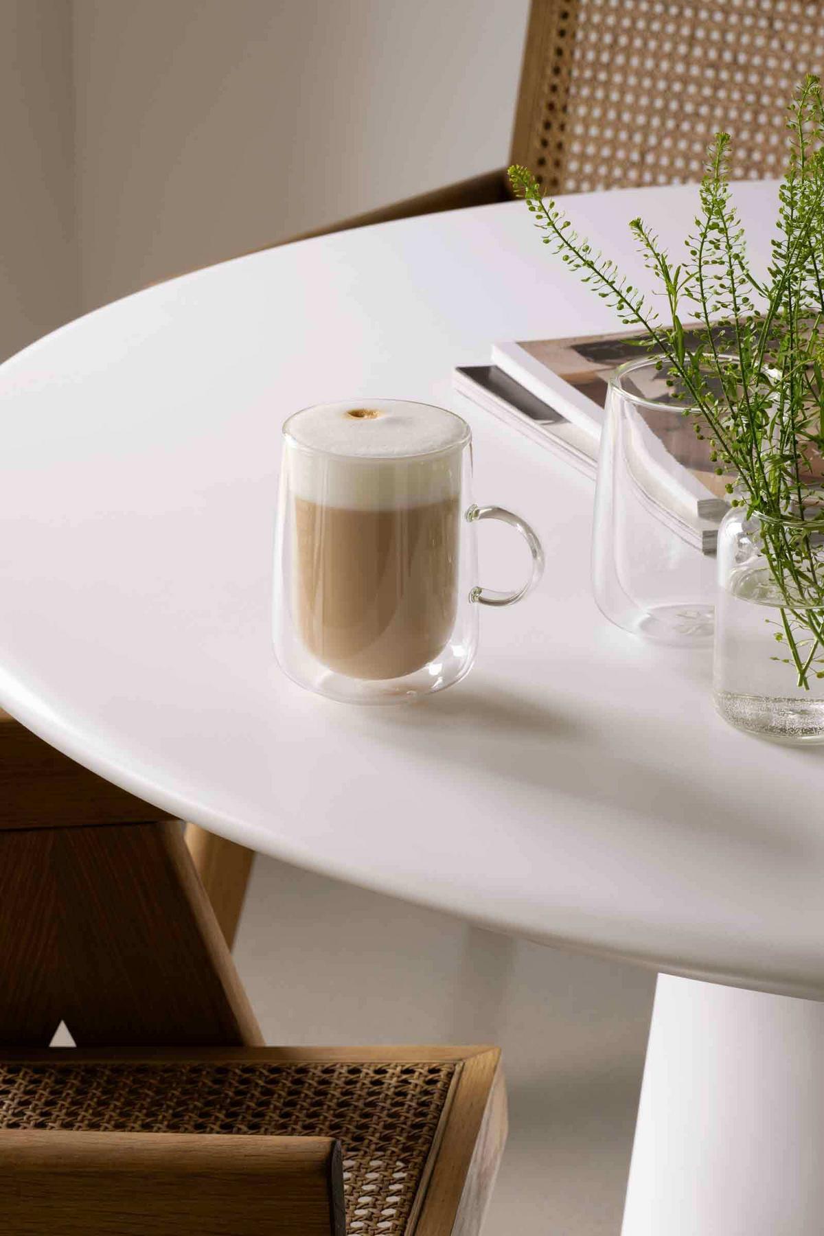 LATTE-MACCHIATO-GLÄSER Artesano Hot & Cold transparent 360 ml 2er Set - Transparent, Glas (0.36L) - Villeroy & Boch