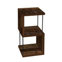 REGAL Elga 33x33x65 aus Holzwerkstoff in der Farbe texas oak - Dunkelbraun, Kunststoff (33/65/33cm) - 58aufmkessel