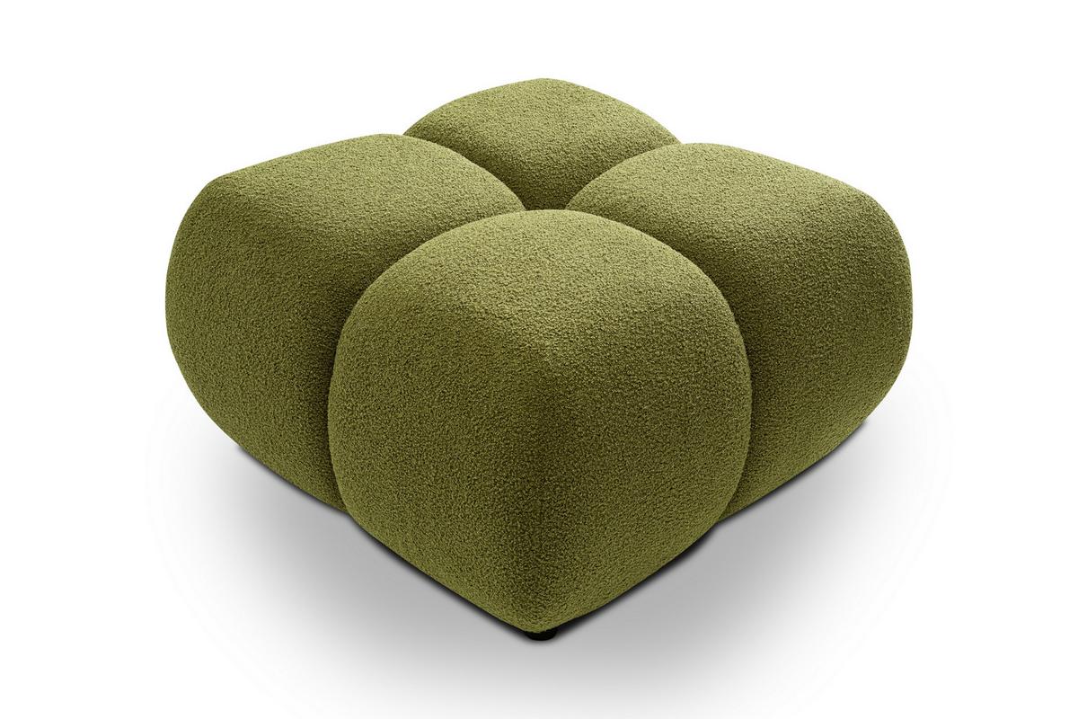 POLSTERHOCKER DUCA Modern Sitzhocker, Fußhocker Grün - Grün, Holzwerkstoff/Kunststoff (72/43.5/72cm) - MASSENO