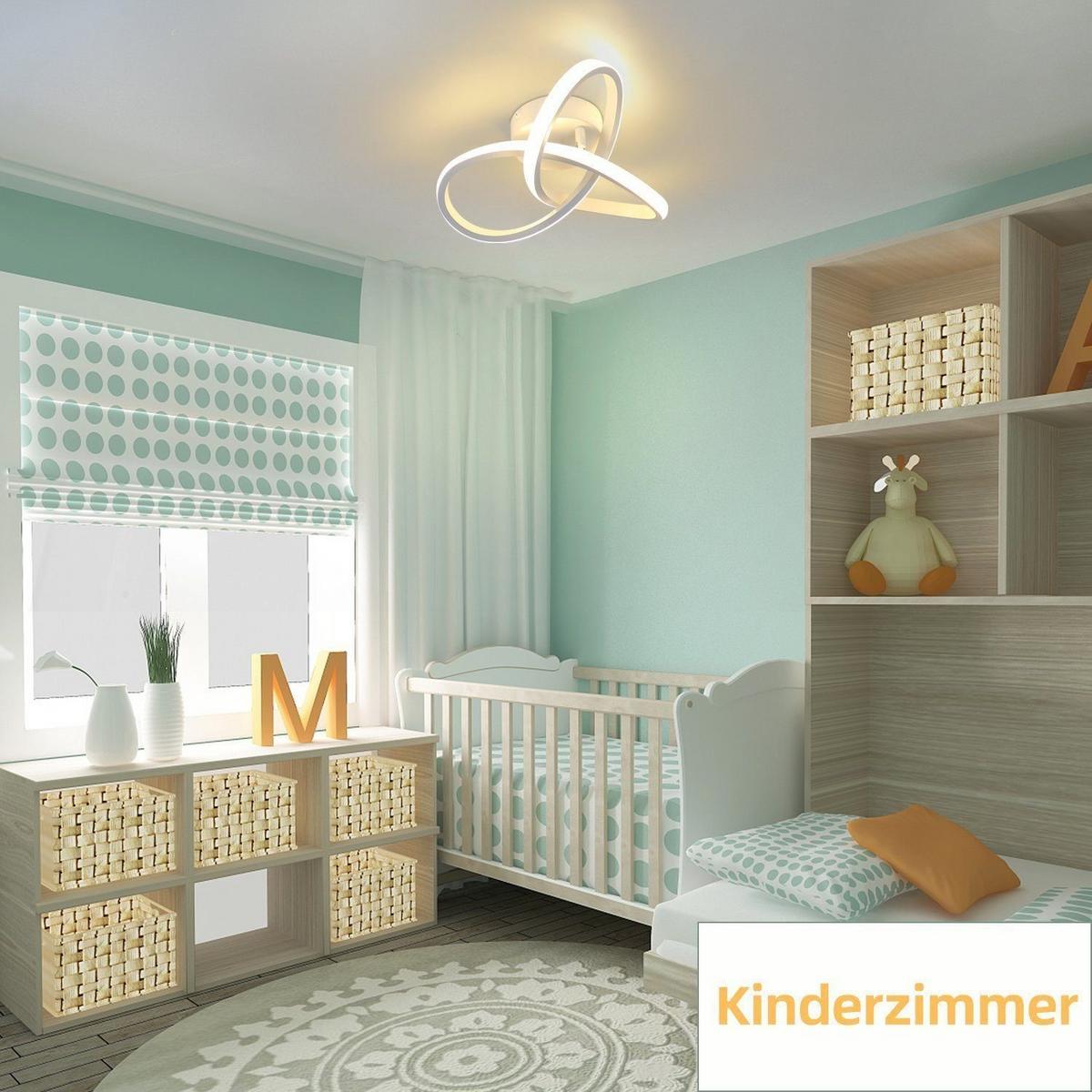 LED-DECKENLEUCHTE Luce 24/24/12cm - Weiß, Metall (24/24/12cm) - Nettlife