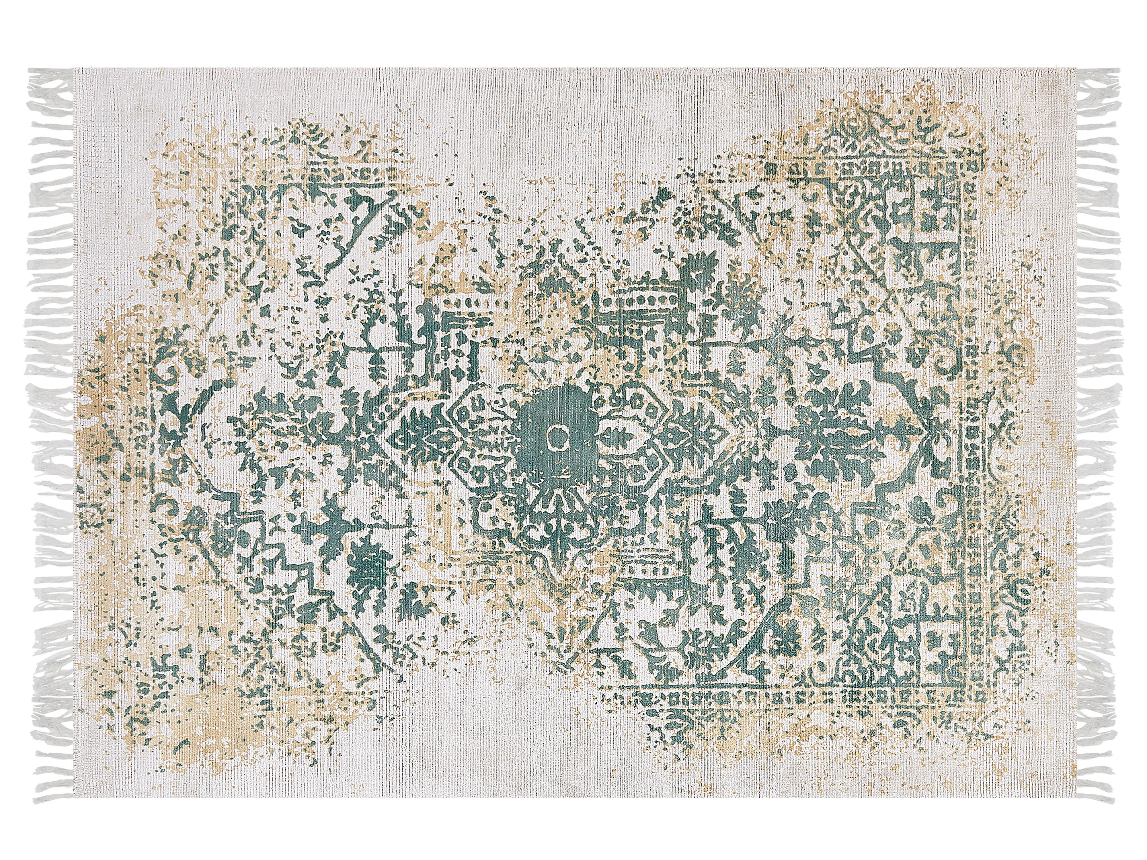 VINTAGE-TEPPICH Boyali 200/140 cm - Beige, Naturmaterialien (140/200cm) - Beliani