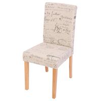 ESSZIMMERSTUHL Beige, Schwarz 2er-Set - Beige/Creme, Textil (43/90/56cm) - MCW
