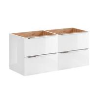 WASCHTISCHUNTERSCHRANK 120cm April Weiß - Weiß, Holzwerkstoff (120/57/46cm) - Petits-meubles