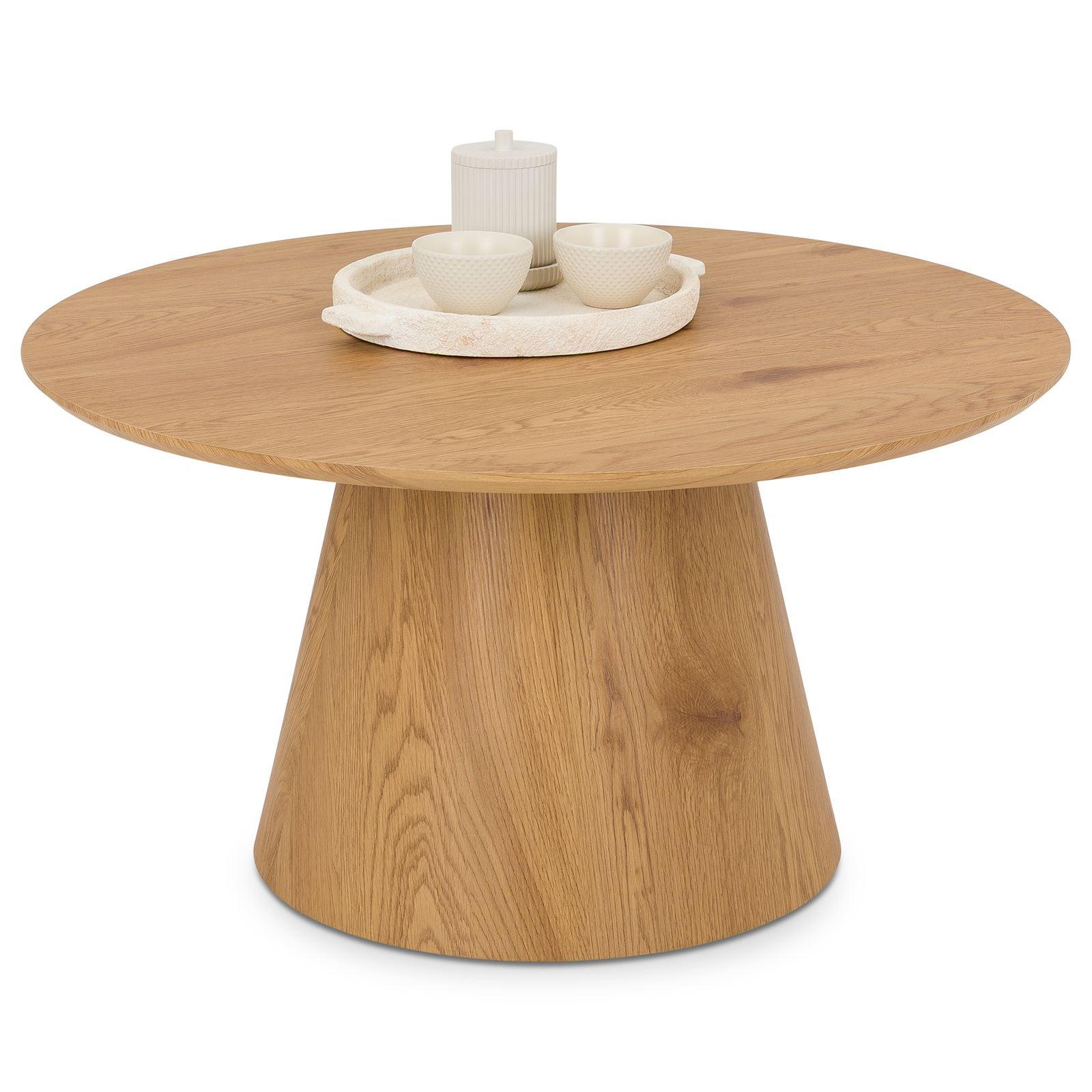 COUCHTISCH RUDA Eiche - Eichefarben, Holzwerkstoff (85/85/45cm) - IDIMEX