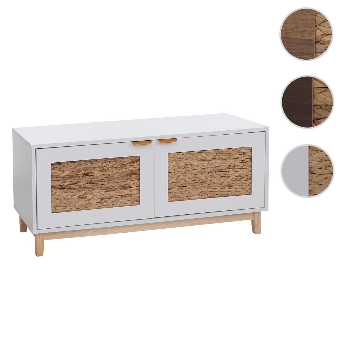 SITZBANK Weiß - Weiß, Holz (100/45/42cm) - MCW