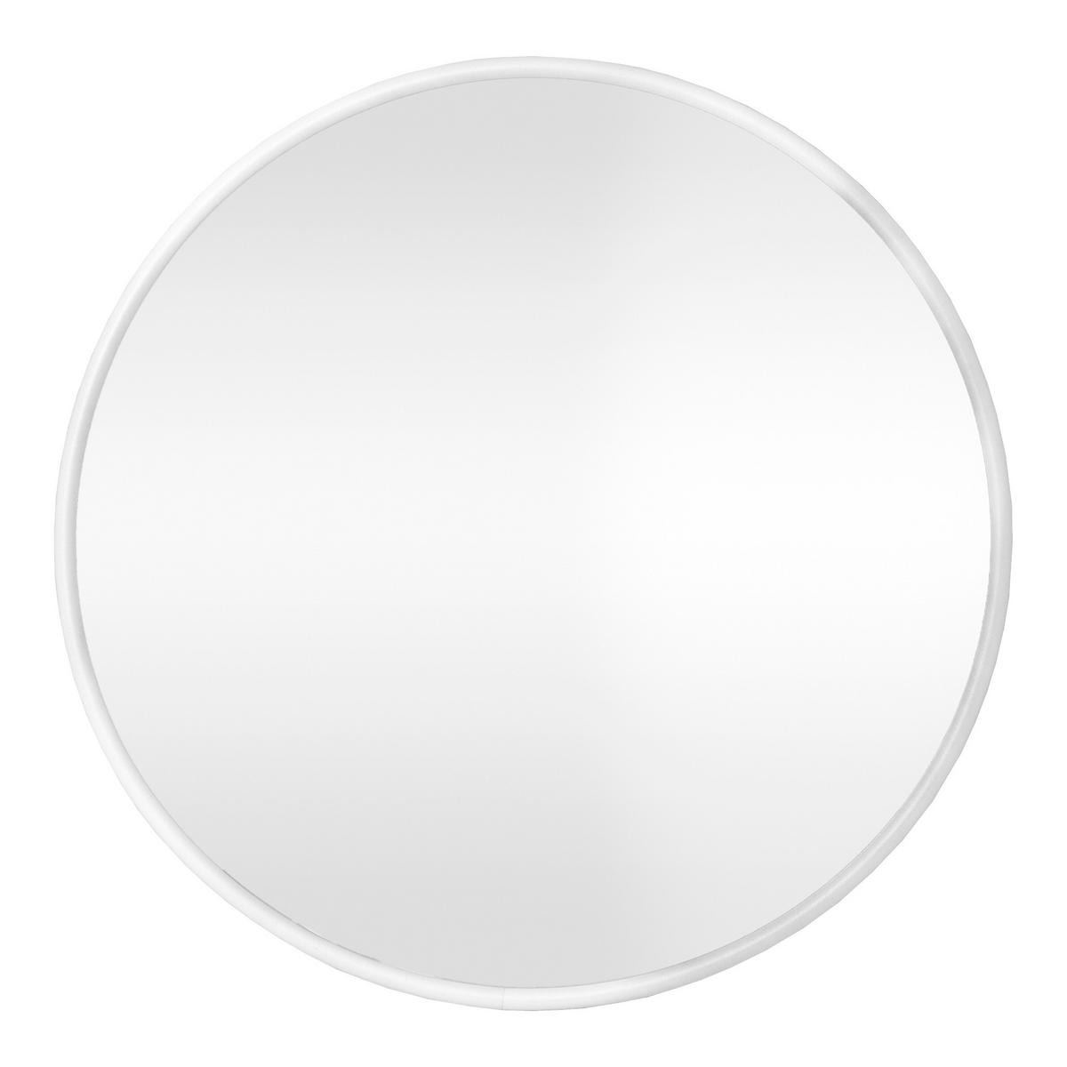 WANDSPIEGEL Ordona - Weiß, Glas/Metall (50/2.8/50cm) - [en.casa]