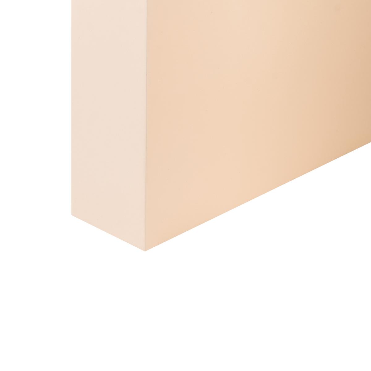 BEISTELLTISCH Hellbeige Enid - Beige, Holzwerkstoff (30/40/46cm) - Beliani