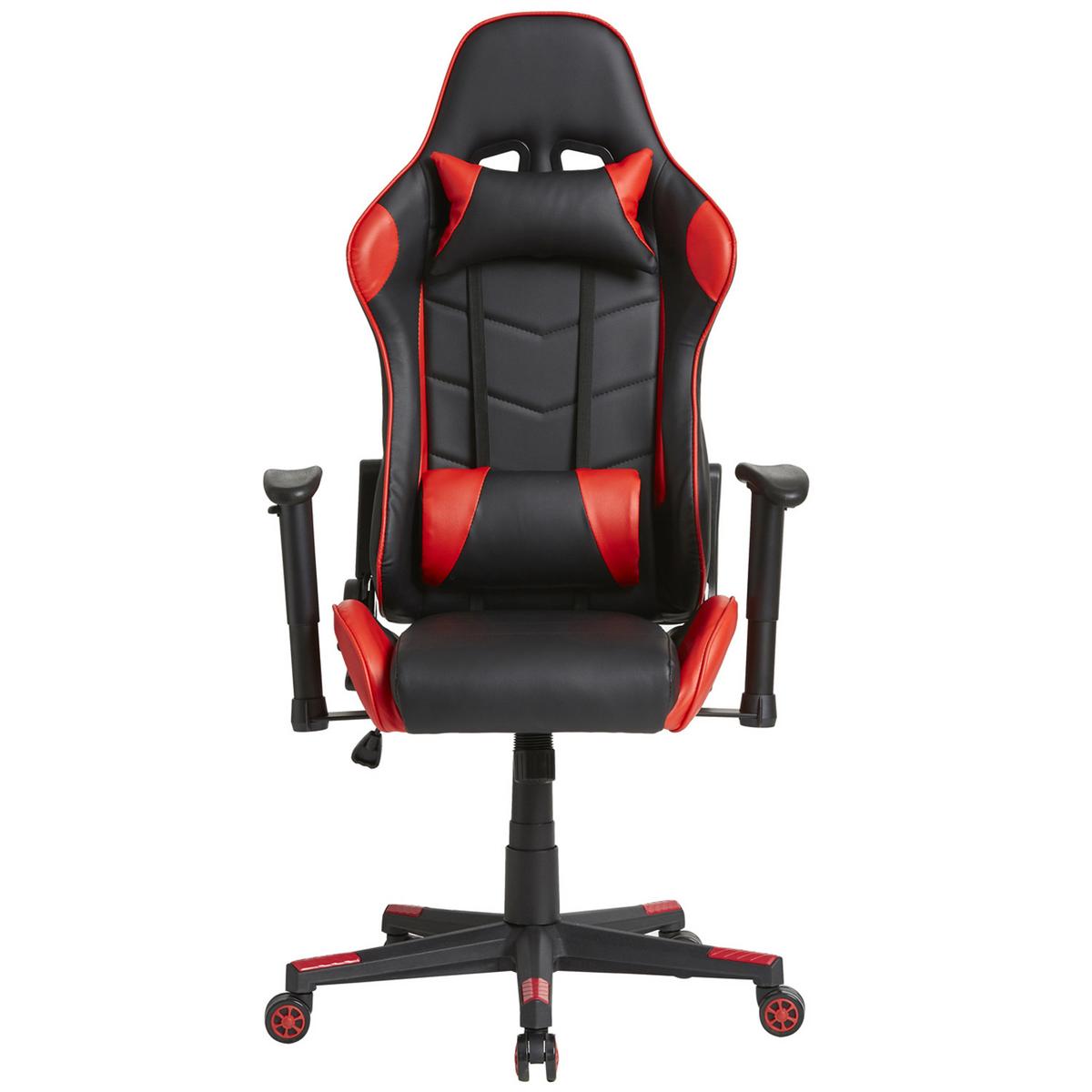 DREHSTUHL Gaming Professioneller Rote - Rot, Fell (70/127/70cm) - VS Venta-stock