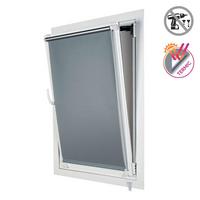 VERDUNKELUNGSROLLO, Silber, 120 cm x 180 cm - Silberfarben, Kunststoff (120/180cm) - STORESDECO
