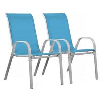 GARTENSESSEL cordoba Blau - Blau, Metall (75/92/53cm) - Habitat Garten