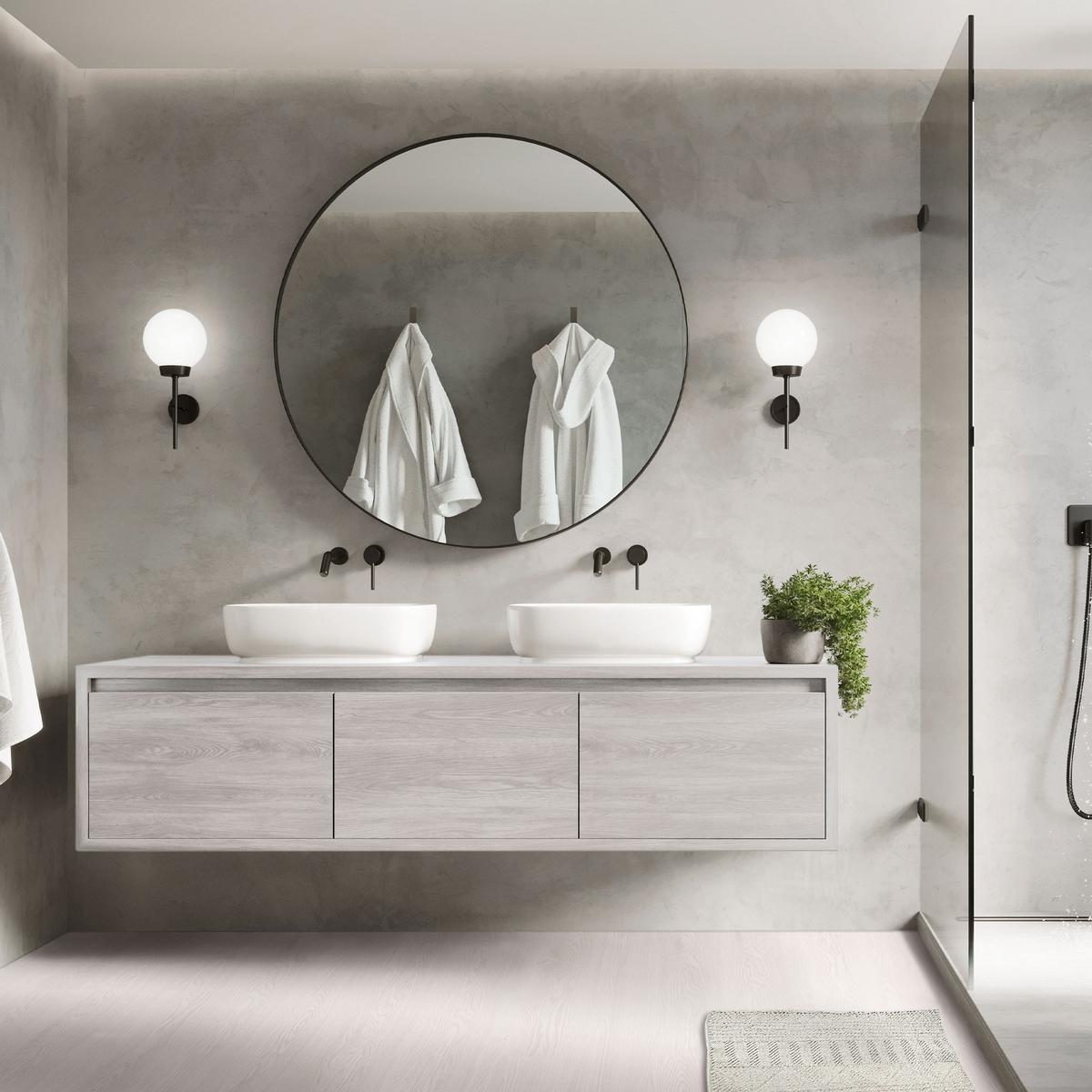 VINYLBODEN selbstklebend 2,23m²/16 Dielen Eiche Weiß - Weiß, Kunststoff (91.5/15.3/0.2cm) - ML-DESIGN