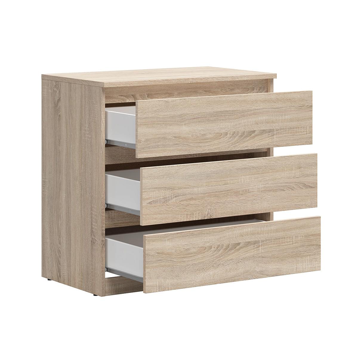KOMMODE Edwin Helles Holz - Braun, Holzwerkstoff (75/75/45cm) - Petits-meubles
