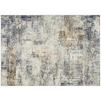 TEPPICH Polyester Grau - Grau, Textil (160/230cm) - HOMCOM