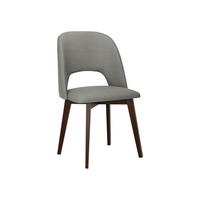 STUHL Monti 4, Holzfarbe: Nuss - Walnussfarben/Grau, Holz (48/83/54cm) - MIRJAN24