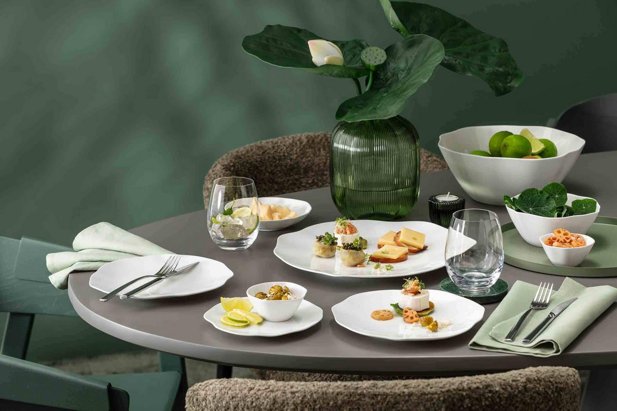 GOURMETTELLER Pura weiß ø 32,1 cm - Weiß, Keramik (32.1/2.8/32.1cm) - Villeroy & Boch