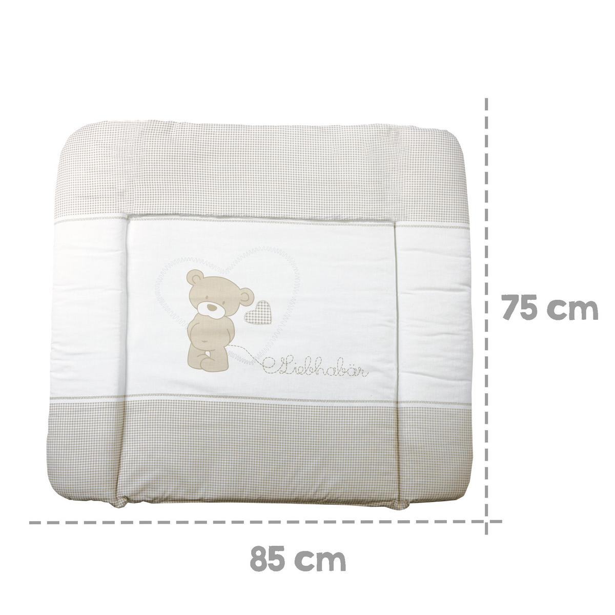 WICKELAUFLAGE Liebhabär - Braun, Textil (85/75cm) - Roba