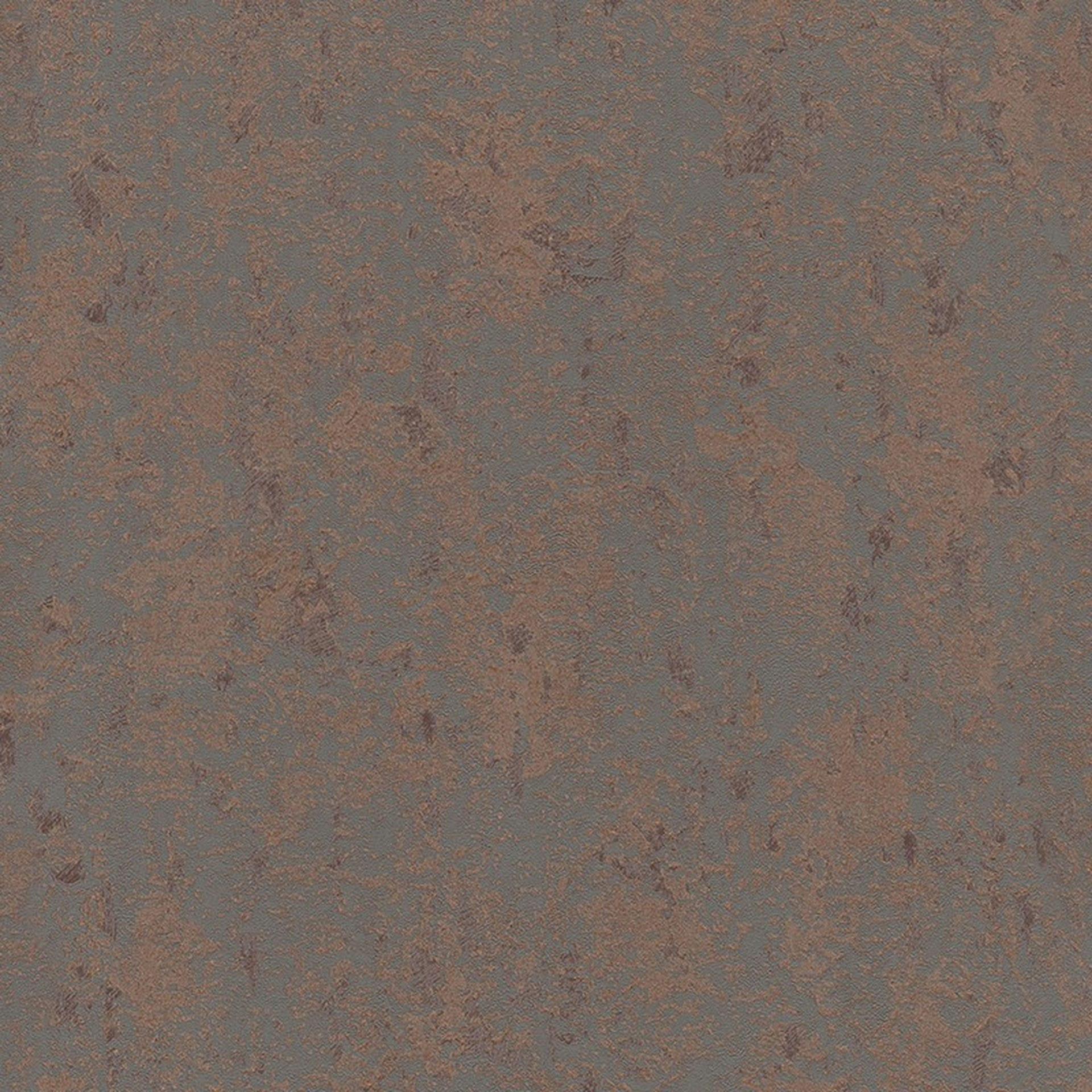 VLIESTAPETE Struktur Tapete kupfer - Kupferfarben, Papier (53/1cm) - marburg