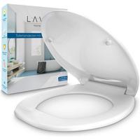 TOILETTENSITZ - Weiß, Kunststoff (37/5/44cm) - Lavur