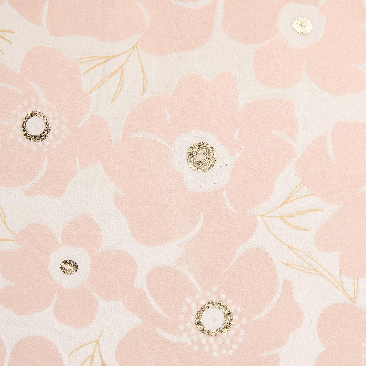 DEKOKISSEN 2er-Set Rosa 45/45 cm Triteleia - Pink, Textil (45/45cm) - Beliani