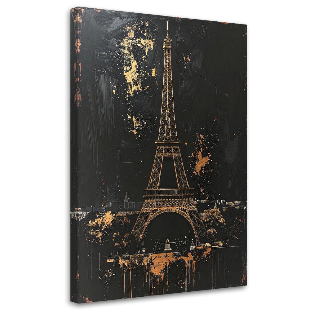 LEINWANDBILD Städte & Architektur 30x45cm - Schwarz, Textil (30/45cm) - Feeby