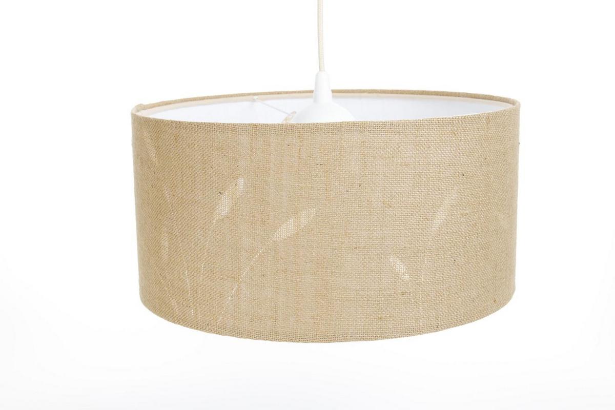 HÄNGELEUCHTE Weiß 70/100 cm - Beige/Weiß, Kunststoff (30/1.2/100cm) - ONZENO