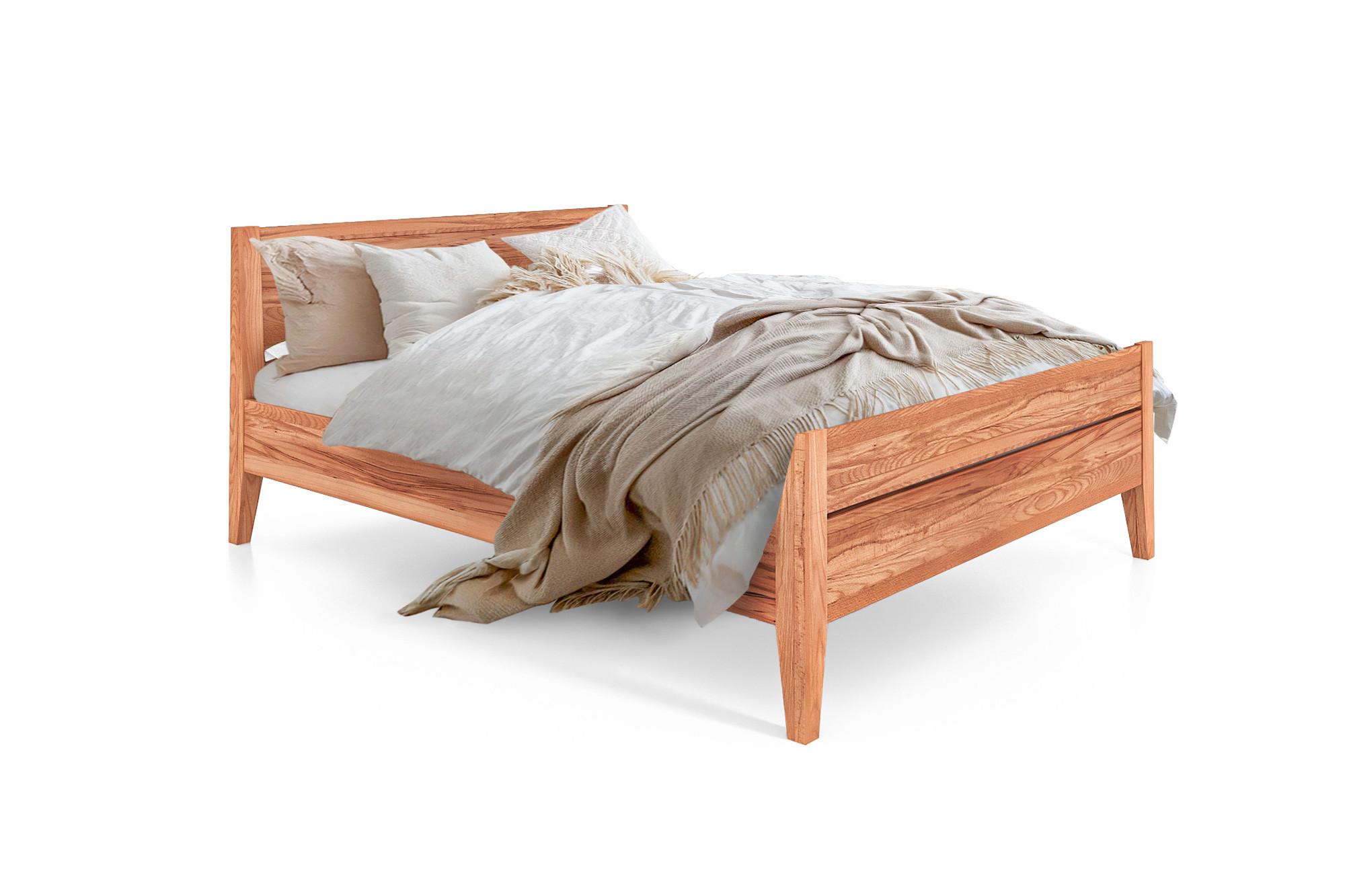MASSIVHOLZBETT ELIAS 8 80x200 Kernbuche - Kernbuche, Holz (80/200cm) - byoak