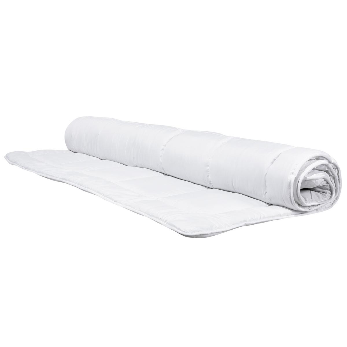 BETTDECKE Polyester Extra Warm 220/240 cm Lemberg - Weiß, Textil (220/240cm) - Beliani