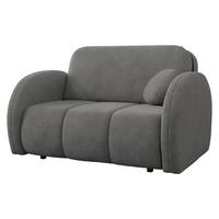 SCHLAFSOFA Viva Comfy II - Schwarz/Grau, Holz/Textil (132/85/103cm) - MIRJAN24