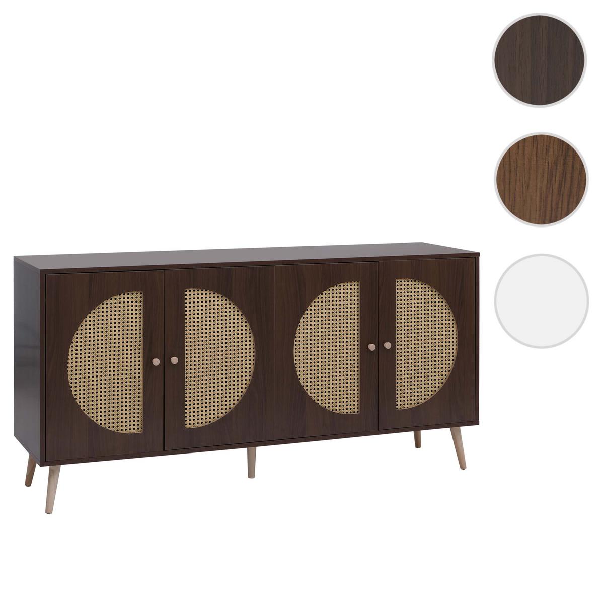 SIDEBOARD Walnuss Dekor - Walnussfarben, Holz (160/80/40cm) - MCW