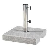 SONNENSCHIRMSTÄNDER Bomba - Grau, Stein (38/38cm) - casa.pro