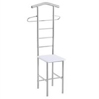 HERRENDIENER JIVO weiß - Weiß, Metall (53/121/47cm) - CARO-Möbel