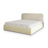 POLSTERBETT BENIRA Q 140x200 cm mit Bettkästen - Creme - Creme, Holz (140/200cm) - MASSENO