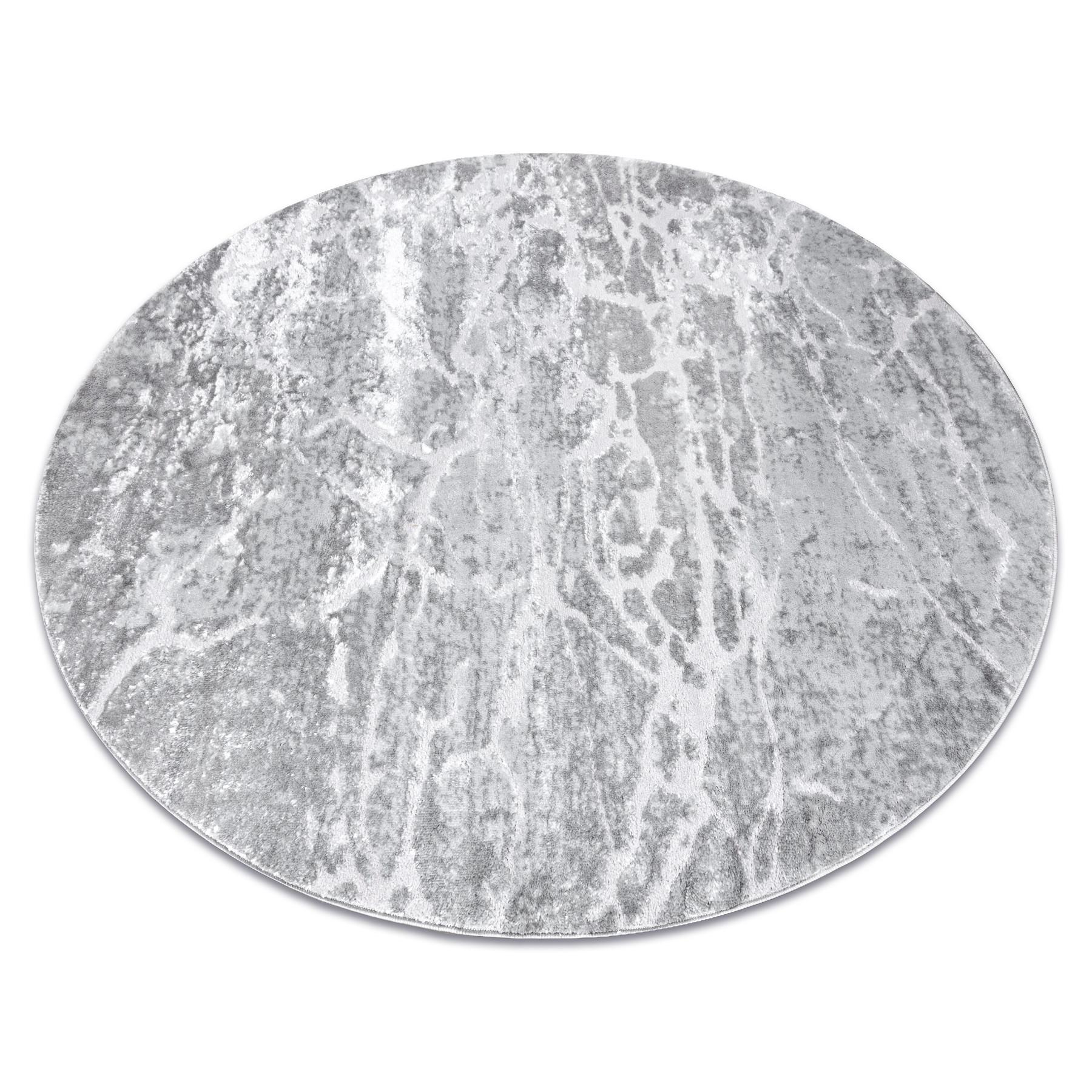 TEPPICH Mefe 120 cm - Grau, Textil (120/120cm) - rugsX