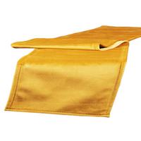 XL-TISCHLÄUFER Samt&Sonders curry-senf 220/40 cm - Currygelb, Textil (40/220cm) - beties Heimtextil