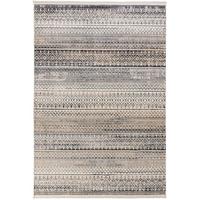 TEPPICH PERRAN, gestreift, Natur, 60 x 114 cm - Beige, Textil (114/60cm) - KADIMA DESIGN