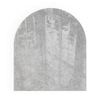 GLASPLATTE für Kamin 80x70 cm - Grau, Glas (80/70/0.4cm) - TULUP