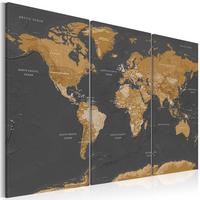 KUNSTDRUCK Braun 120/80 cm - Braun/Grau, Textil (120/80cm) - KUNSTLOFT