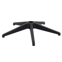 FUSSKREUZ 60CM LOCH Ø5CM Schwarz - Schwarz, Kunststoff (60/12/60cm) - MCW