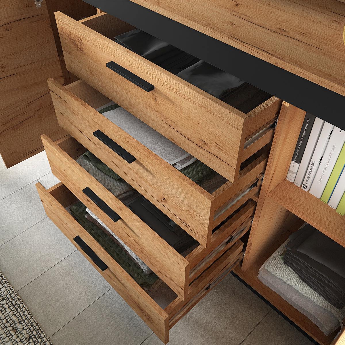 SIDEBOARD Solal Holz - Braun, Holzwerkstoff (160/90/40cm) - Petits-meubles