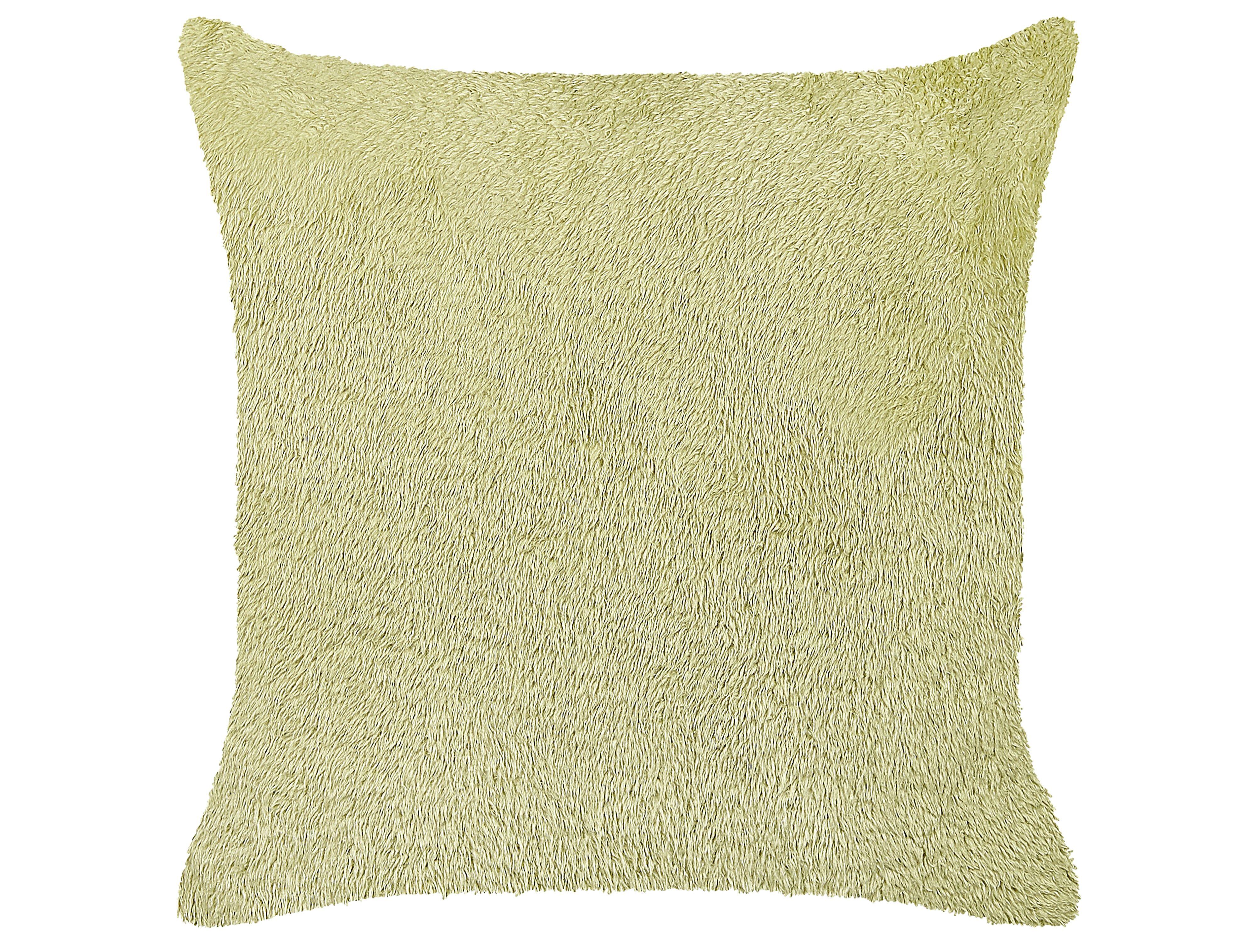 DEKOKISSEN Hellgrün 45/45 cm Pilea - Hellgrün, Textil (45/45cm) - Beliani