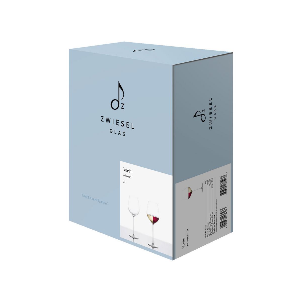 ALLROUND WEINGLÄSER VUELO transparent 640 ml 2er Set - Transparent, Glas (0.64L) - Zwiesel Glas
