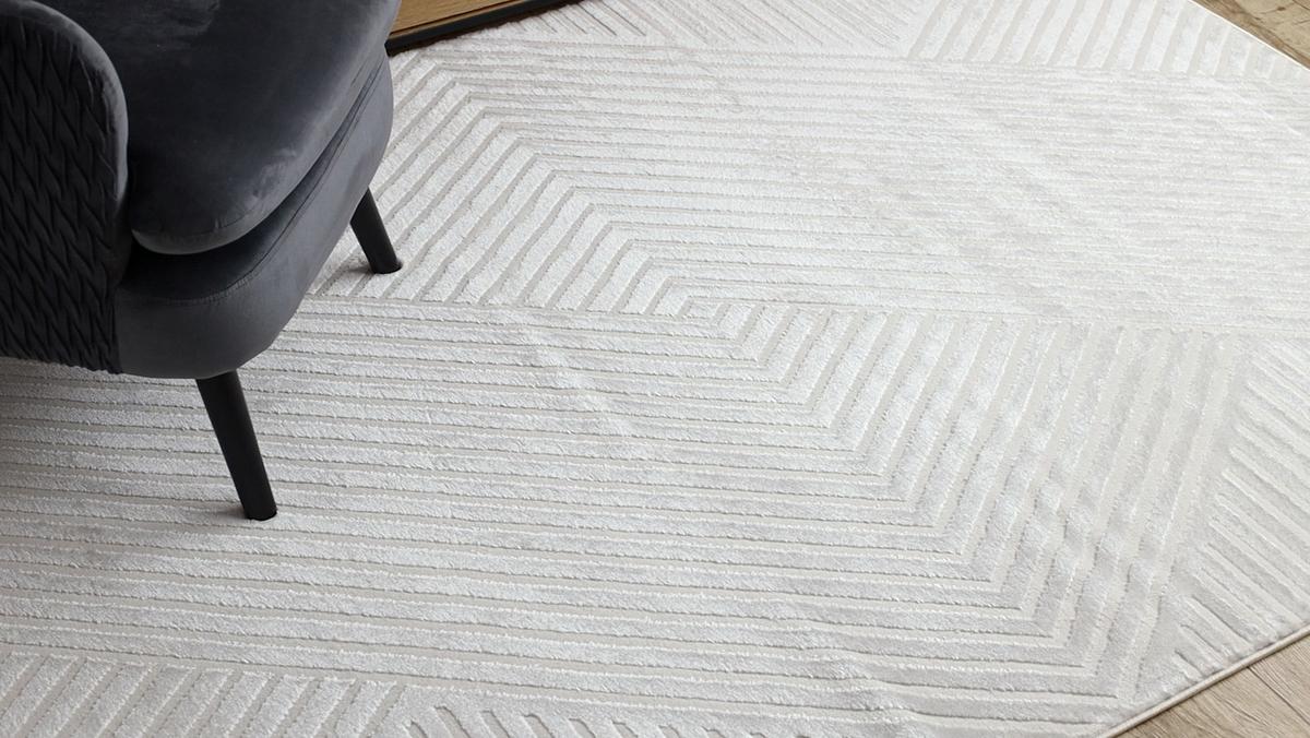 TEPPICH Balance 160/220 cm - Creme, Textil (160/220cm) - rugsX