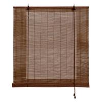 BAMBUSROLLO Dunkelbraun, 60 cm x 175 cm - Braun, Kunststoff (60/175cm) - STORESDECO