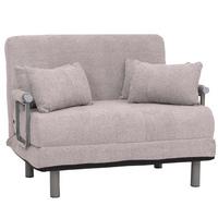 SCHLAFSESSEL Grau - Grau, Textil (105/80/190cm) - MCW